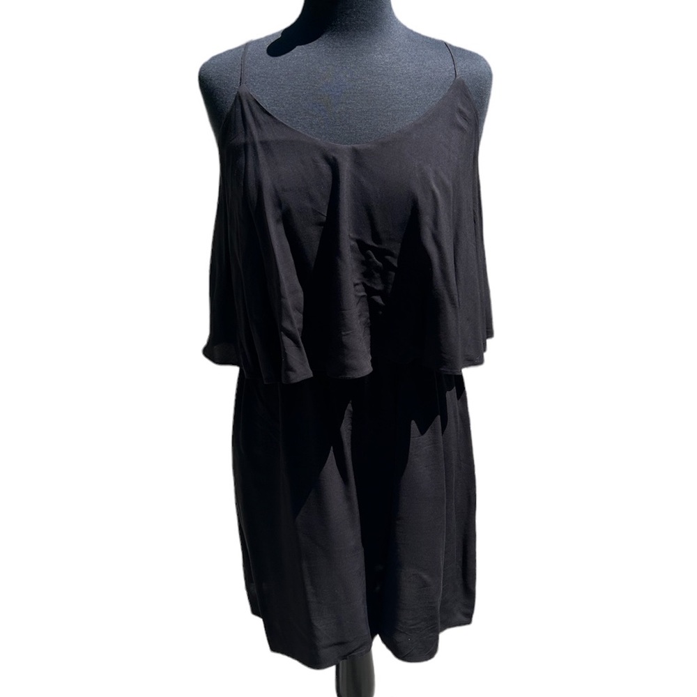 Old Navy Black Spaghetti Strap Dress - Sz M